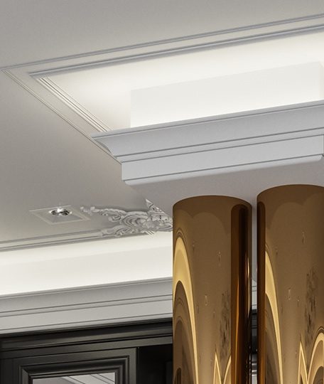 Haubenverkleidung: Verkleidung des Dunstabzugs, Metall oder werkseitig lackiert.
